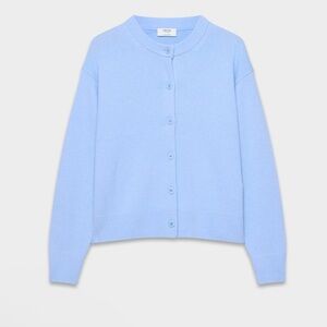 NWOT Aritzia Essential Cashmere Relaxed Crew Cardigan small